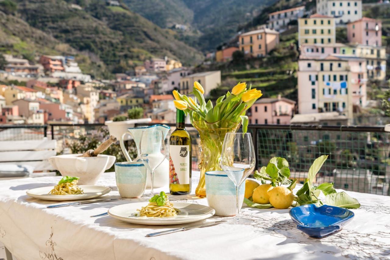 Appartement Villino Caterina House: Big Terrace Seaview à Riomaggiore Extérieur photo