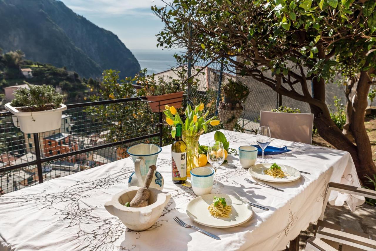 Appartement Villino Caterina House: Big Terrace Seaview à Riomaggiore Extérieur photo