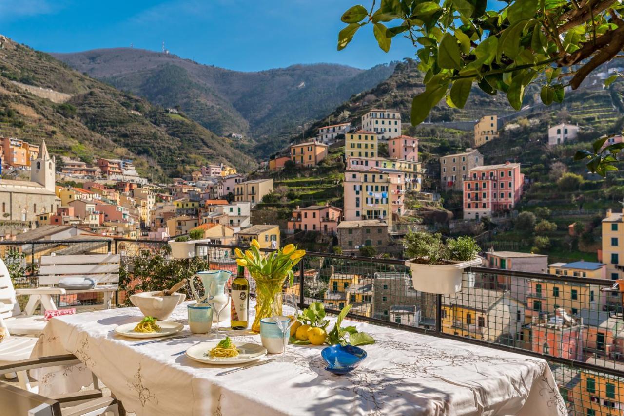Appartement Villino Caterina House: Big Terrace Seaview à Riomaggiore Extérieur photo