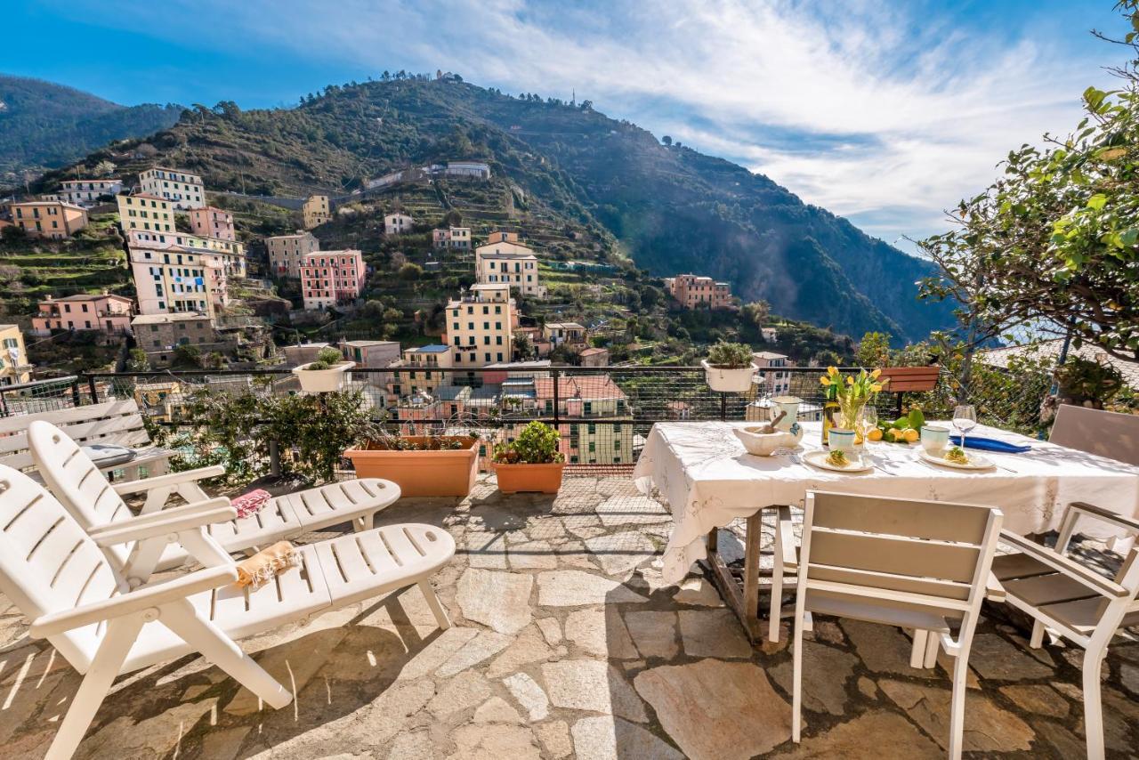 Appartement Villino Caterina House: Big Terrace Seaview à Riomaggiore Extérieur photo