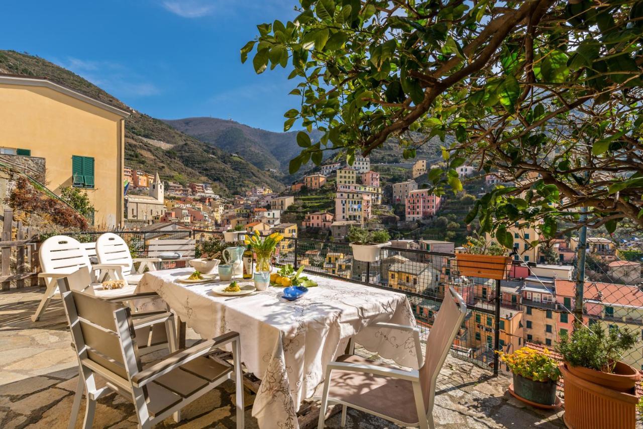 Appartement Villino Caterina House: Big Terrace Seaview à Riomaggiore Extérieur photo